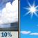Wednesday: A 10 percent chance of showers before 7am.  Mostly sunny, with a high near 89. Southeast wind 10 to 15 mph, with gusts as high as 20 mph. 