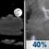 Wednesday Night: A 40 percent chance of showers and thunderstorms after 1am.  Partly cloudy, with a low around 79.