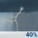 Saturday: A 40 percent chance of showers and thunderstorms, mainly after 7am.  Mostly cloudy, with a high near 89. Heat index values as high as 103. Southeast wind 5 to 10 mph. 
